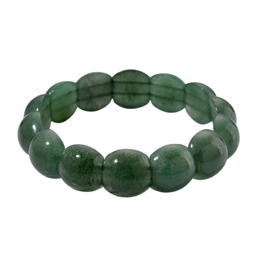 Mehrfarbiges Aventurin Armband, flexibel, a. 200.00 ct
