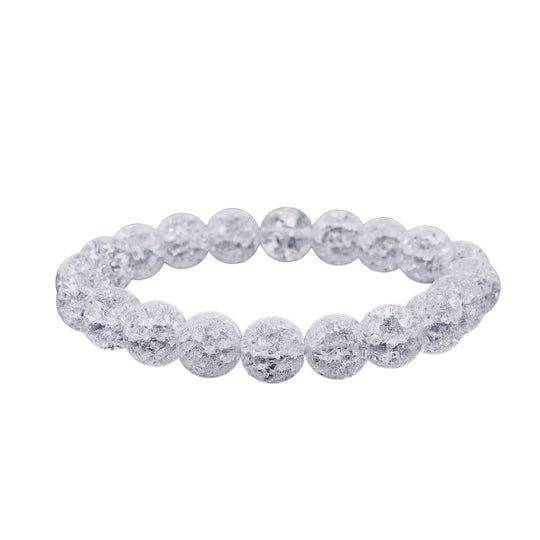 Regenbogen-Eisquarz Armband, flexibles, ca. 287.80 ct
