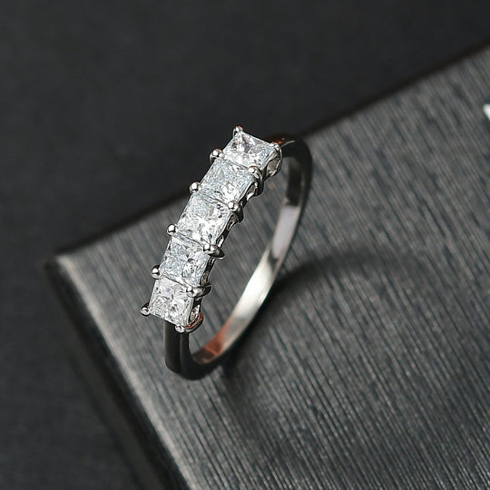 LUXURIANT DIAMOND - Lab Grown Diamant VS-EF SGL zertifiziert Ring 950 Platin (Größe 17.00) ca. 1.00 ct