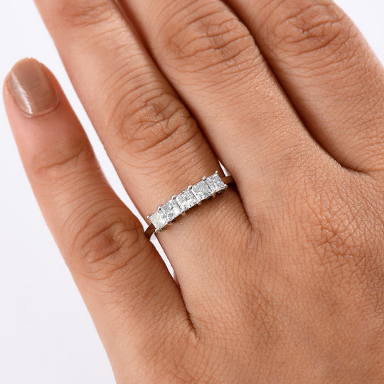 LUXURIANT DIAMOND - Lab Grown Diamant VS-EF SGL zertifiziert Ring 950 Platin (Größe 17.00) ca. 1.00 ct