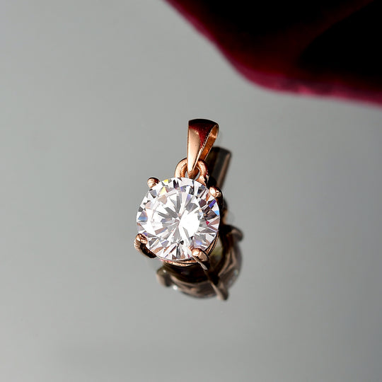 J Francis gefertigt mit SWAROVSKI Zirkonia Anhänger 925 Silber platiniert