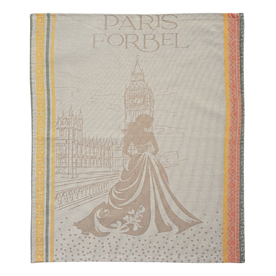 LIVMORE Set aus 3 Jacquard Küchenhandtüchern, 50 x 70 cm, Schwarz