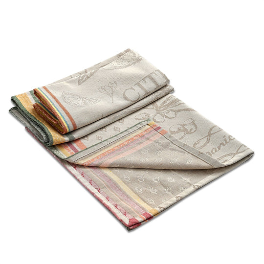 LIVMORE Set aus 3 Jacquard Küchenhandtüchern, 50 x 70 cm
