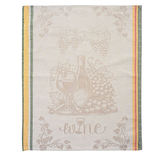 LIVMORE Set aus 3 Jacquard Küchenhandtüchern, 50 x 70 cm