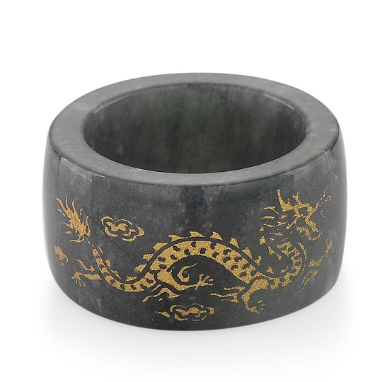 EXTREM SELTEN - Natürlicher Olmek Jadeit Ring (Größe 18.00) ca. 35.00 ct