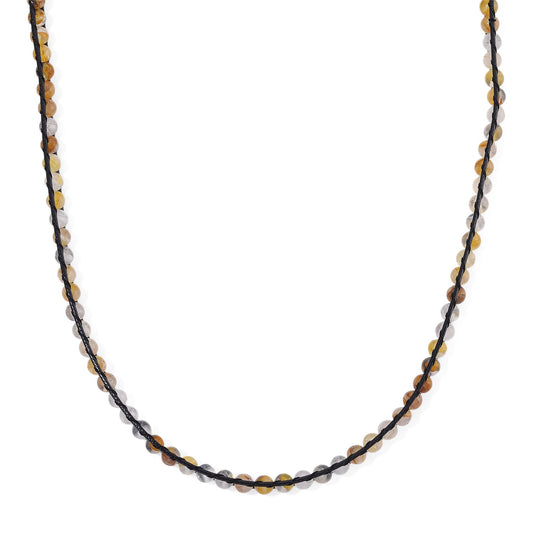 Weiße Howlit Halskette, flexibel (ca. 42 cm), ca. 80.00 ct