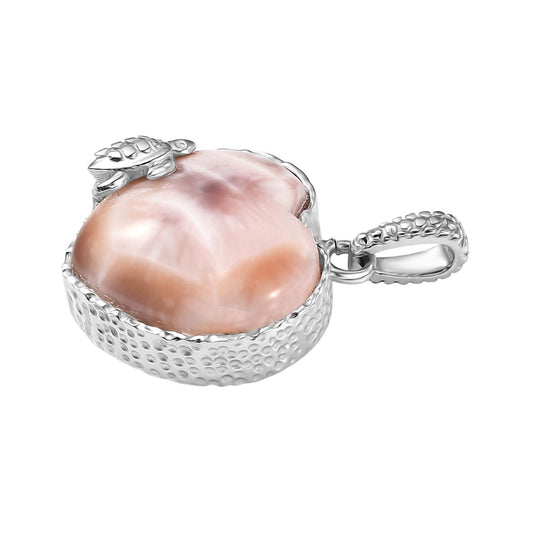 D’joy AA Natrolith Anhänger 925 Silber rhodiniert ca. 9.94 ct
