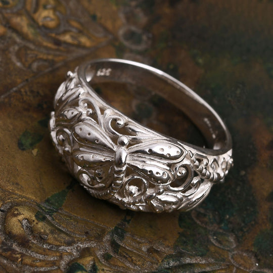 925 Silber Ring (Größe 17.00) ca. 4,50g