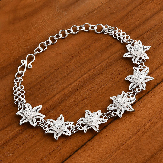 Royal Bali - 925 Silber Tarakashi Armband ca. 20 cm, 9,99g