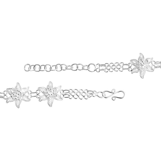 Royal Bali - 925 Silber Tarakashi Armband ca. 20 cm, 9,99g