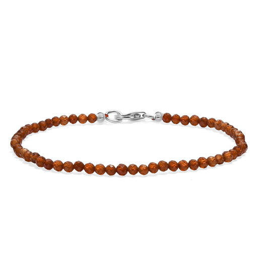 Labradorit Armband ca. 19 cm 925 Silber rhodiniert ca. 10.00 ct
