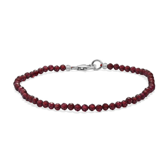 Labradorit Armband ca. 19 cm 925 Silber rhodiniert ca. 10.00 ct