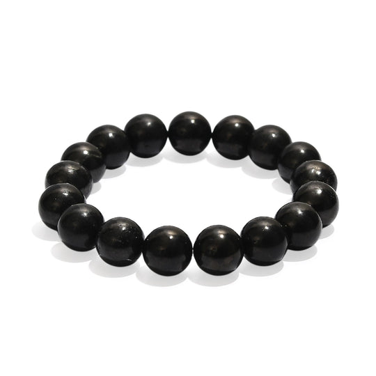 Shungit Armband, flexibel, ca. 270,00 ct.