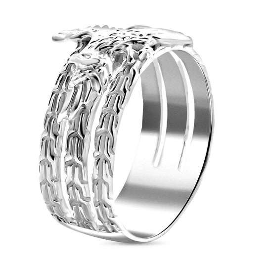 D'Joy 925 Silber Ring (Größe 17.00) ca. 5,72g