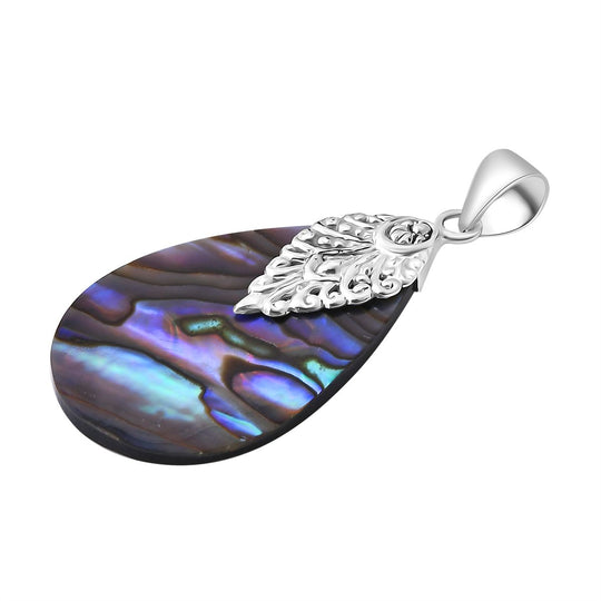Royal Bali - Abalone Muschel Anhänger 925 Silber
