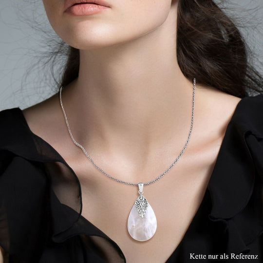 Royal Bali - Abalone Muschel Anhänger 925 Silber