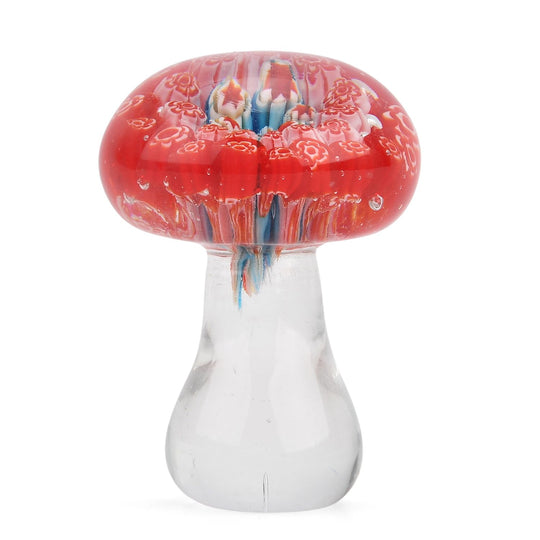 Glasfiguren Kollektion Pilz, 6 x 6 x 9 cm