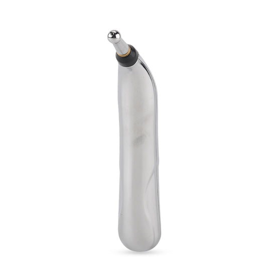 Akupunktur Meridian Stift mit Mikrostrom, wiederaufladbar, 9 Intensitätsstufen, Silber