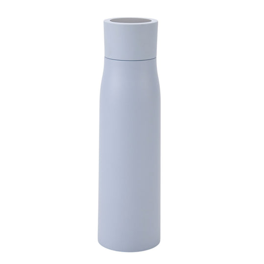 LIVMORE UVC Sterilisations Thermobecher, Edelstahl, LED Temperaturanzeige, Trinkwasser Erinnerungsfunktion, 500 ml, schwarz
