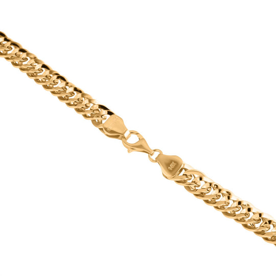 LUXORO 50cm Panzerkette in 585 Gold - 15,40 Gramm