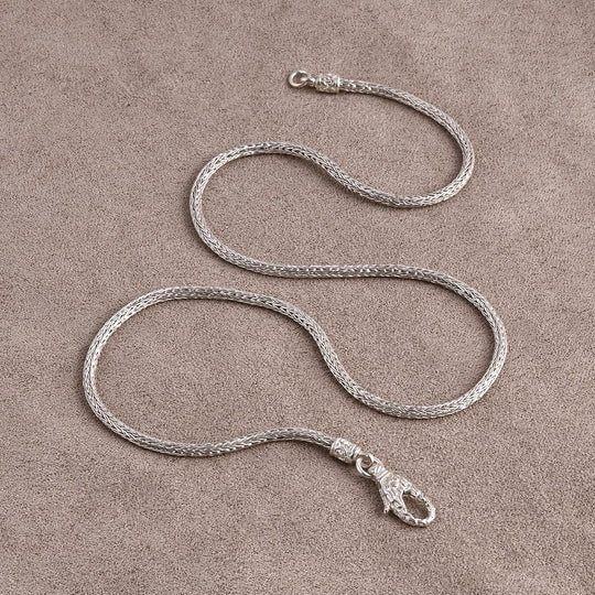 Royal Bali - Padian Halskette ca. 45 cm, 925 Silber ca. 16,42g
