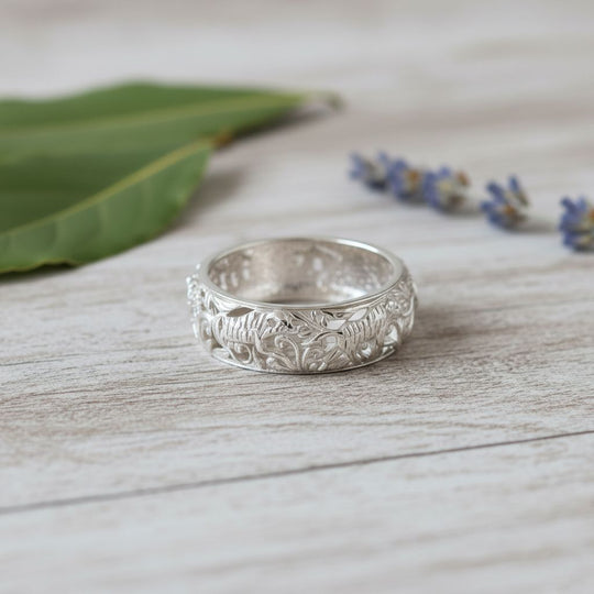 925 Silber Ring (Größe 20.00) ca. 5,00g