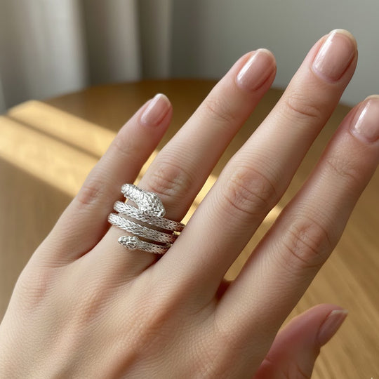 D'Joy Royal Bali - 925 Silber Ring (Größe 16.00) ca. 8,80g