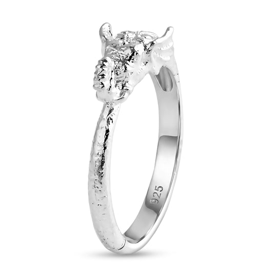 Royal Bali - 925 Silber Ring (Größe 21.00) ca. 4,99g