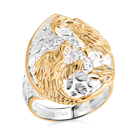 D'Joy 925 Silber Ring (Größe 19.00) ca. 6,12g