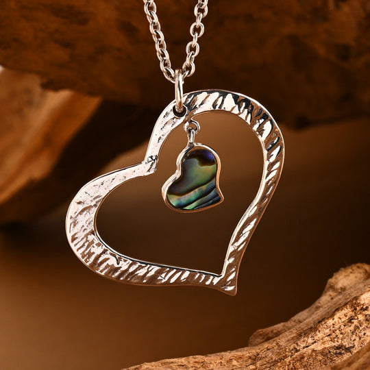 D'Joy Royal Bali - Abalone Muschel Anhänger 925 Silber ca. 0.80 ct