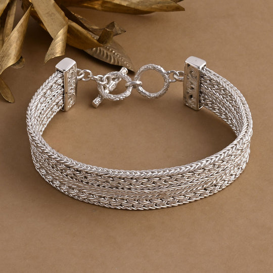 Royal Bali - D'Joy 925 Silber Armband, ca. 20 cm ca. 43,17g