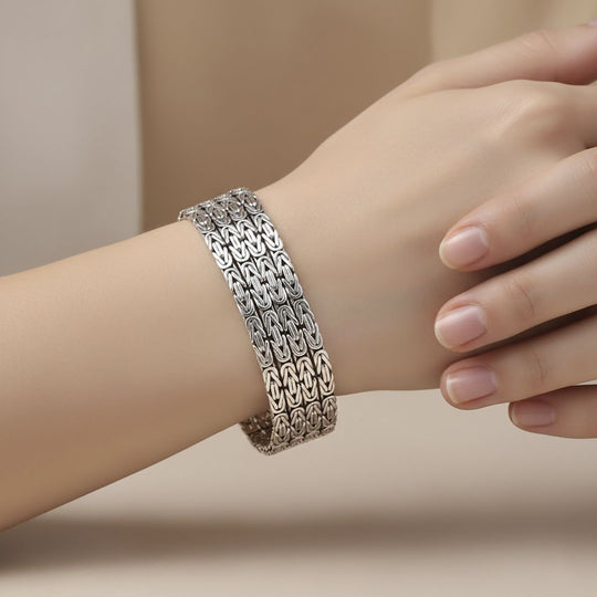 D'Joy 925 Silber Armband ca. 19 cm ca. 31,50g
