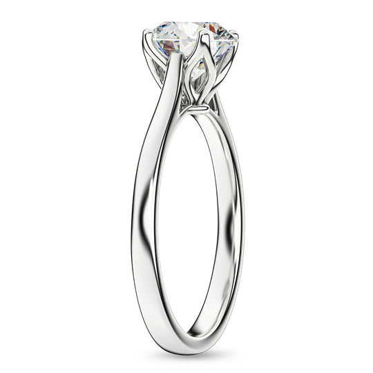LUXURIANT DIAMOND - Lab Grown Diamant VS-EF IGI zertifiziert Ring 950 Platin (Größe 19.00) ca. 2.00 ct
