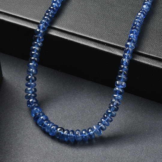 D'Joy AAA Kaschmir-Kyanit Halskette ca. 45 cm 925 Silber rhodiniert ca. 85.00 ct
