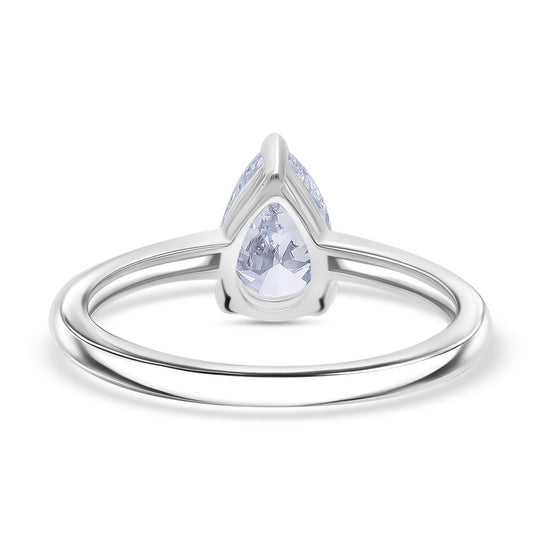 LUXURIANT DIAMOND - Lab Grown Diamant IF-D IGI zertifiziert Ring 950 Platin (Größe 17.00) ca. 1.00 ct