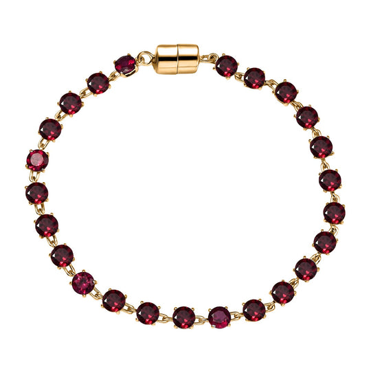 D'Joy AA Himmelblauer Topas Armband ca. 19 cm 925 Silber rhodiniert ca. 13.09 ct