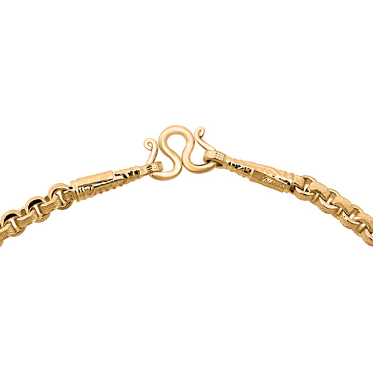 965 Gelbgold Erbskette ca. 50 cm ca. 7,60g
