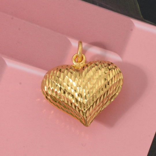 Herz Anhänger in 965 Gold - 7,60 Gramm