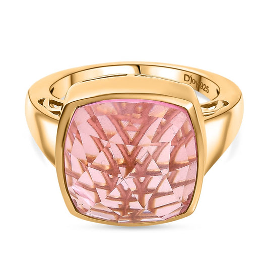 D'Joy Morganiq-Quarz Triplette Ring 925 Silber (Größe 18.00) ca. 9.44 ct