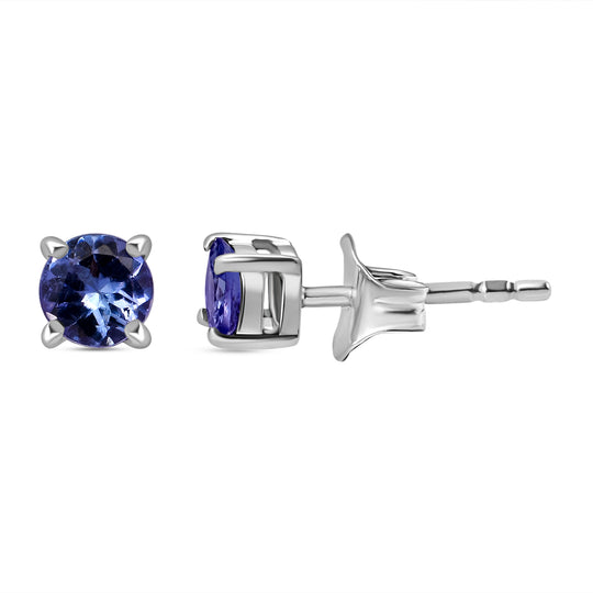 D'Joy Tansanit Ohrringe 925 Silber rhodiniert ca. 0.52 ct