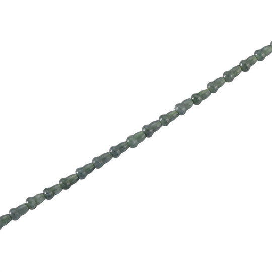 ALLE ERSTE MAL - EXTREM SELTEN D'Joy AAA Natürlicher Type-A Olmek Jadeit Halskette ca. 50 cm 925 Silber rhodiniert ca. 58.00 ct