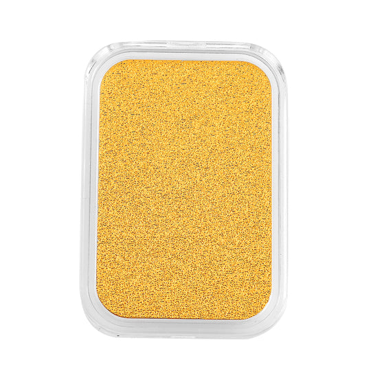 999er Goldfolie mit Hund-Motiv, 2,6x4cm, 10mg