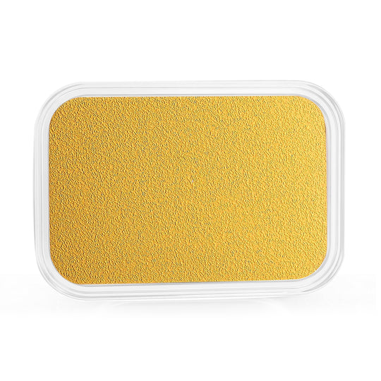 EXKLUSIVES GESCHENK - 999er Goldfolie mit Babyfuß 10mg