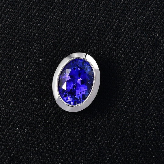 Rhapsody AAAA Tansanit Anhänger 950 Platin ca. 1.20 ct