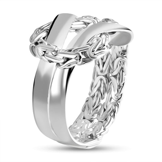 D'Joy 925 Silber Ring (Größe 17.00) ca. 7,55g