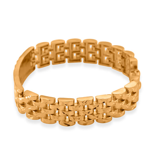 GOLD LOOKS - Pixiu Armband, Nickelfreies Messing, ca. 19.75 cm ca. 36,50g