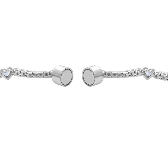 LUXURIANT DIAMOND - Lab Grown Diamant VS-EF SGL zertifiziert Armband ca. 20 cm 925 Silber rhodiniert ca. 4,00 ct.