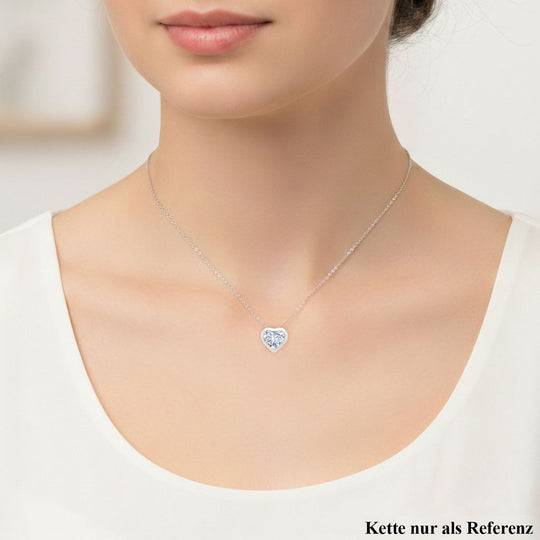 LUXURIANT DIAMOND - Lab Grown Diamant VS-EF IGI zertifiziert Anhänger 950 Platin ca. 1.00 ct