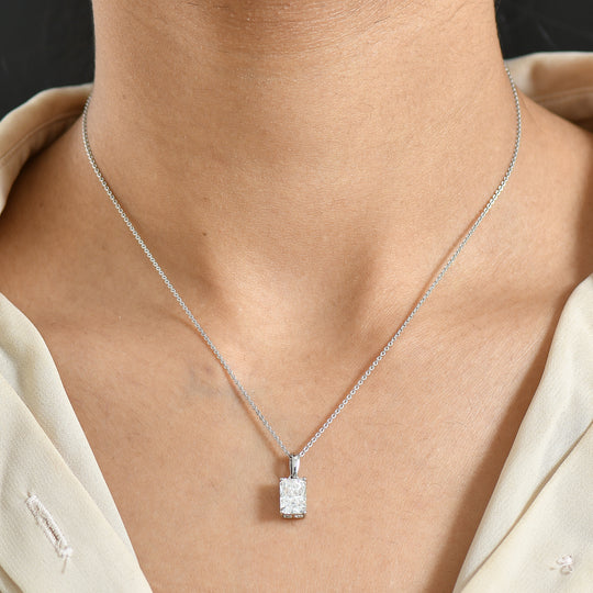 LUXURIANT IGI zertifizierter VS1-G Labor Diamant Solitär Anhänger in 950 Platin - 2 ct.