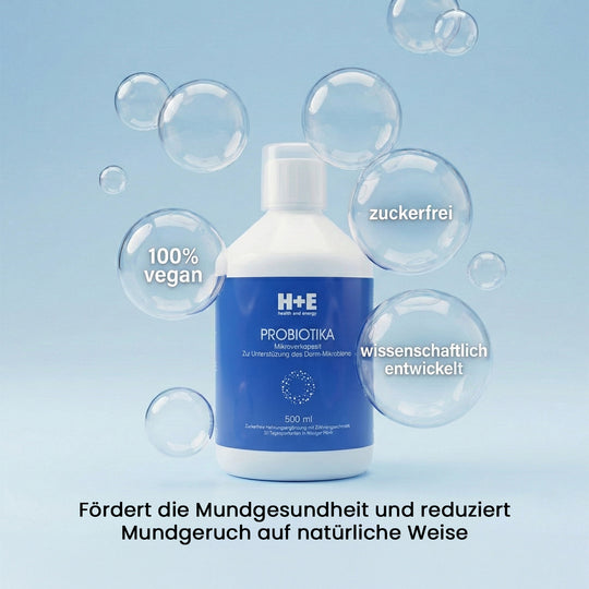 H+E Probiotika fördern studiengeprüft Gewichtsmanagement, Verdauung & Immunfunktion, 500ml